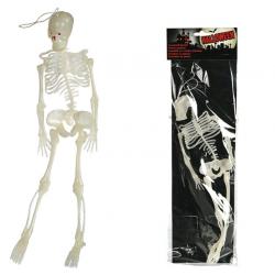 33cm szkielet świeci w ciemności Na Halloween