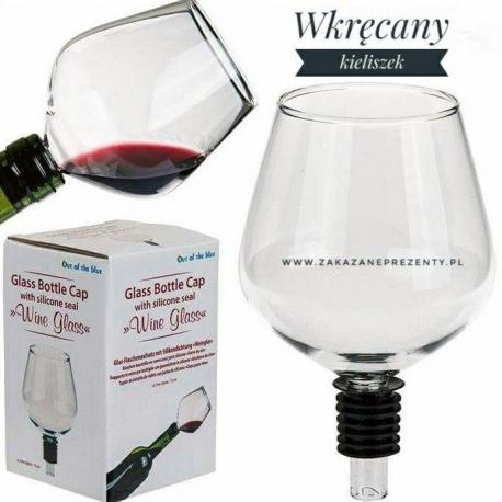 Hurtowa oferta Wkręcany kieliszek do wina - Do wina, szampana i Ręcznie zdobione kieliszki do wina