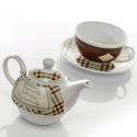 Teapot + mug and saucer for Grandfather's Day
