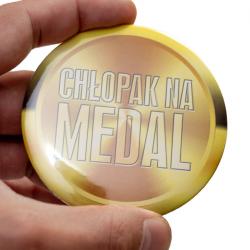 Boy badge for a medal