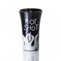 Kieliszek z napisem "hot shot" do wódki