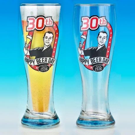 Hurtowa oferta Kufel Pilsner na 30 urodziny - Kufle do piwa Śmieszny prezent na 30 urodziny dla niej i jego