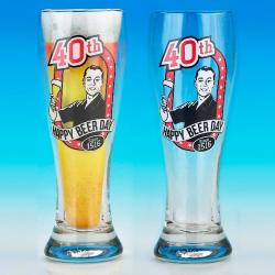 Hurtowa oferta Kufel Pilsner na 40 urodziny - Kufle do piwa