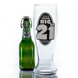 Hurtowa oferta Cholernie wielki kufel do piwa na 21 urodziny -