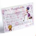 Certificate of future wife
