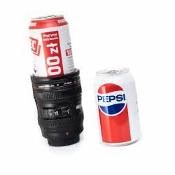 Camera Lens Drink Cooler