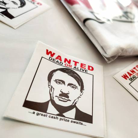 Putin WANTED stickers Gadgets